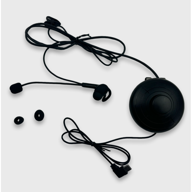 Casque micro oreillette Push-to-talk Côtes
