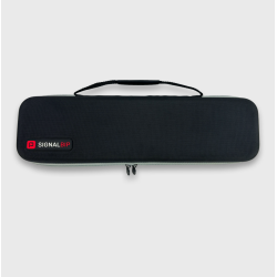 Hard shell transport bag for beeper flags