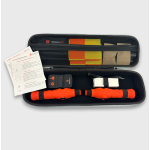 Electronic flags for soccer and rugby referees (orange)