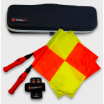 Electronic flags for soccer and rugby referees (orange)