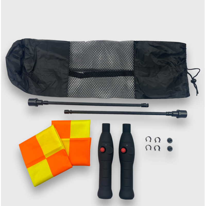 SignalBip Black Referee flags