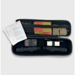 Electronic flags for soccer and rugby referees (black)